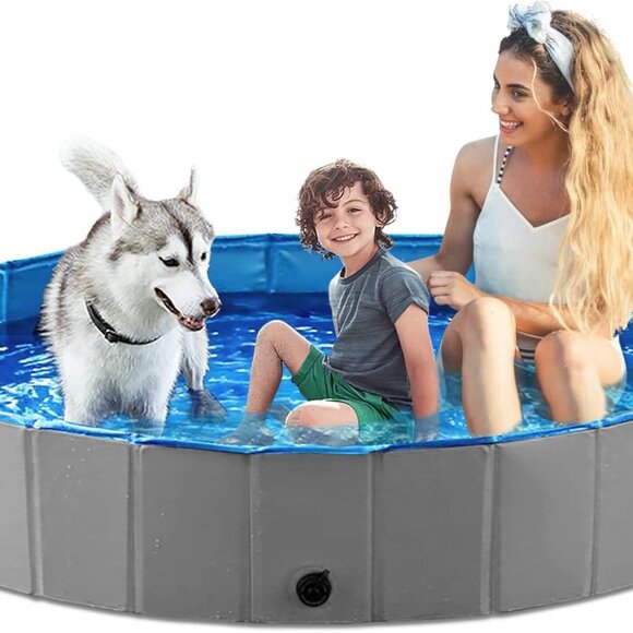 Foldable Dog Pet Bath Pool - Picture 2 of 8